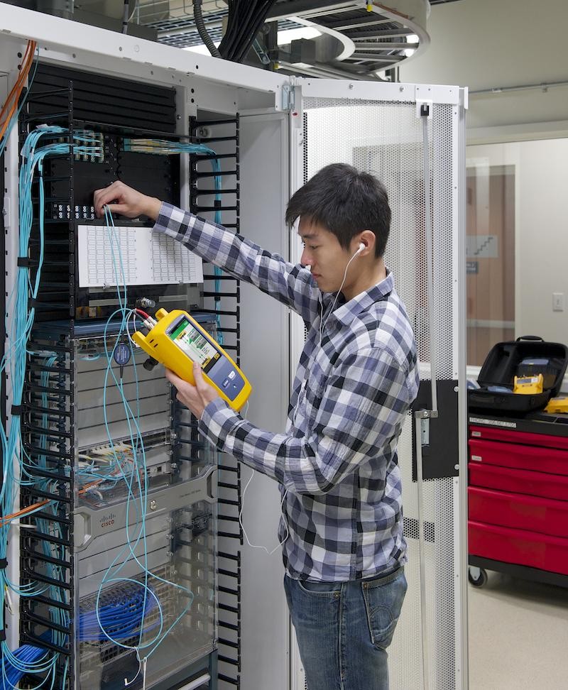engineer testing